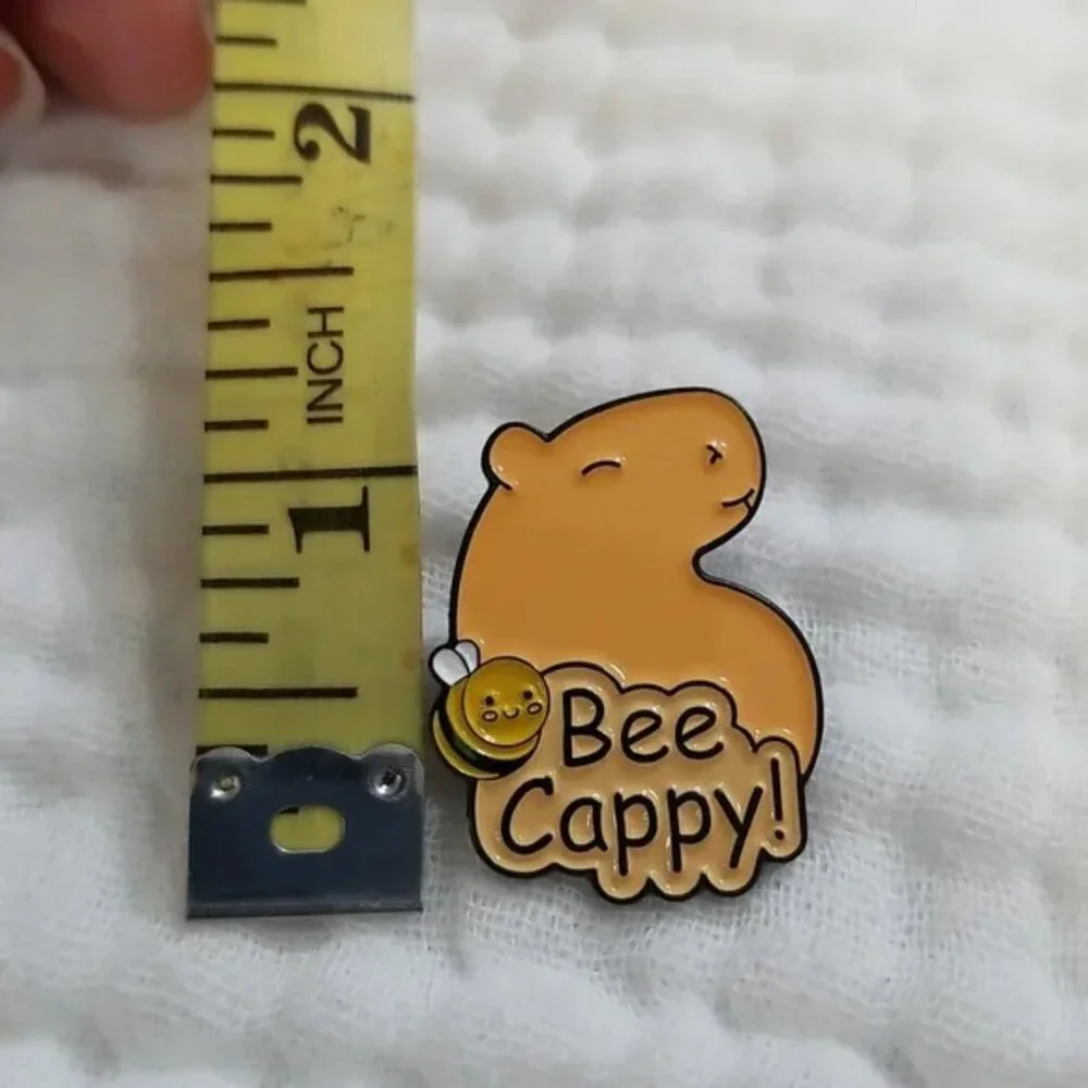 3 for $15/ 5 for $20 Pin- Be Cappy Capybara